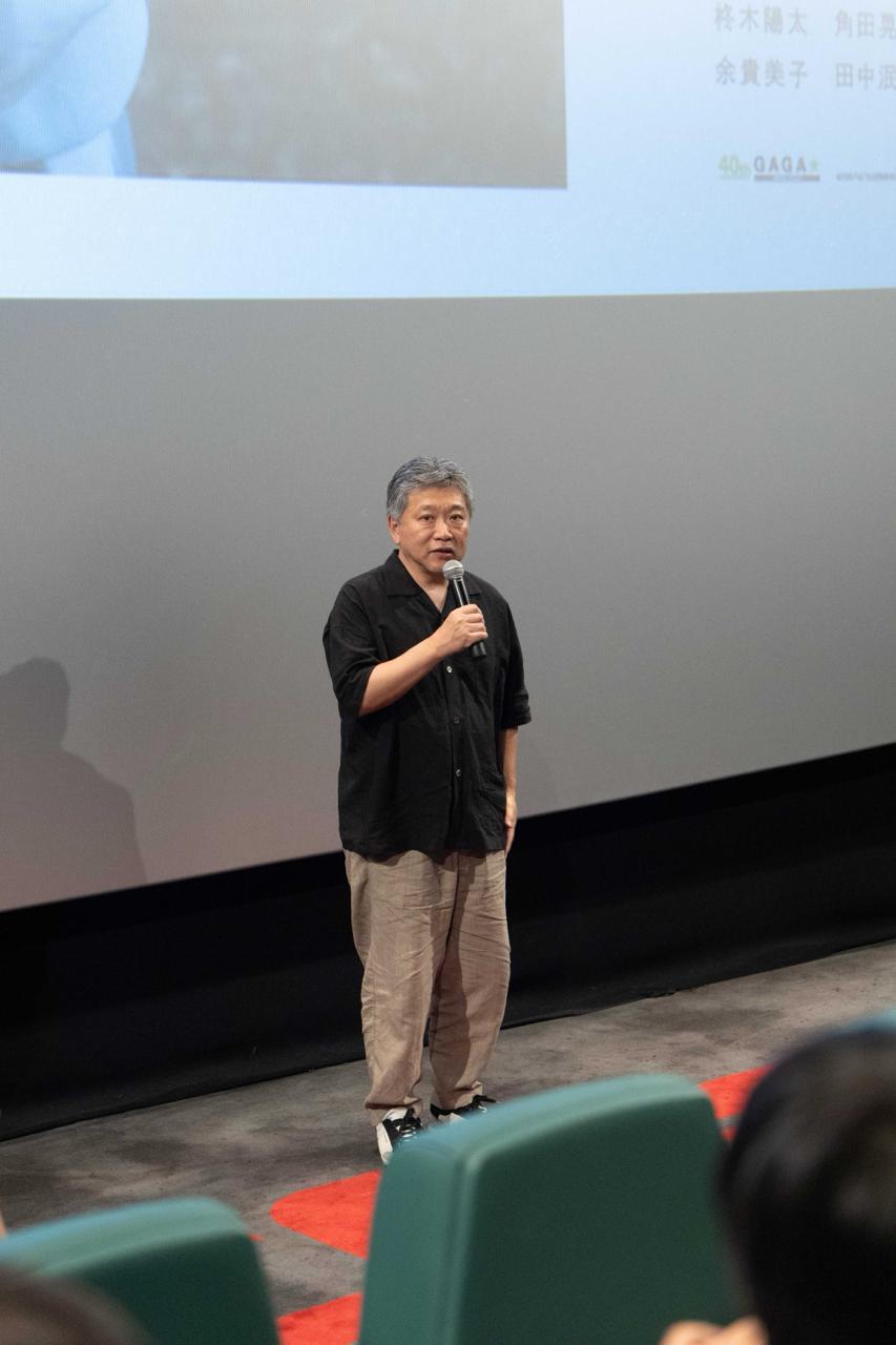 是枝裕和前日來港宣傳《再生家族》。 是枝裕和前日來港宣傳《再生家族》。