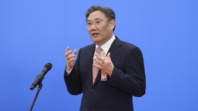 王文涛称中方愿与澳方重启经贸交流机制。新华社资料相