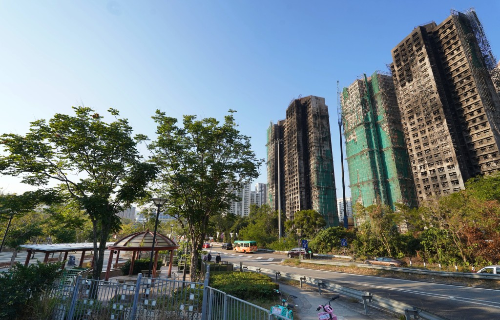 宏福苑早前發生大火。資料圖片