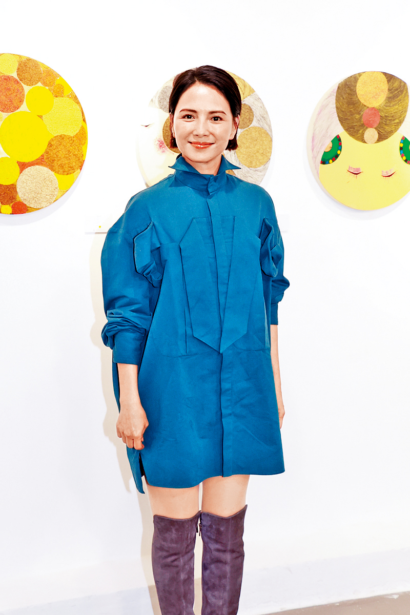 心潔笑指有受兒子啟發創作靈感。