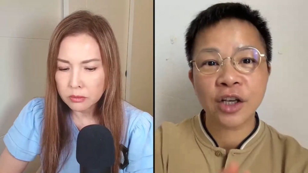 潘小文指梅媽被律政司申請破產，最後由孫兒用自己積蓄找數。