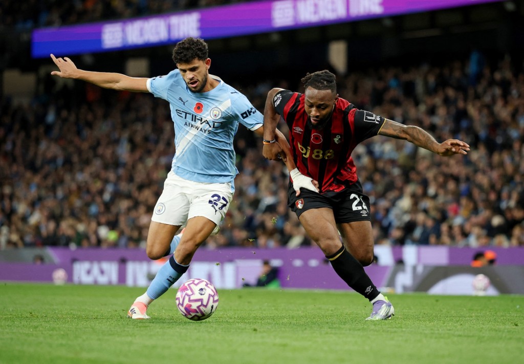 施美安获得曼城等豪门球会青睐。路透社