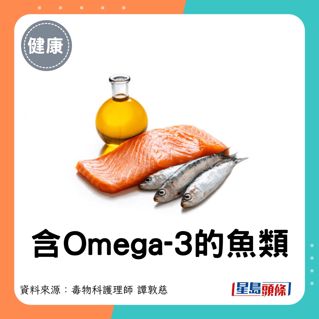 含Omega-3的魚類