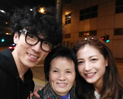 陸永夫婦事後同娟姐(中)合照。陸永facebook