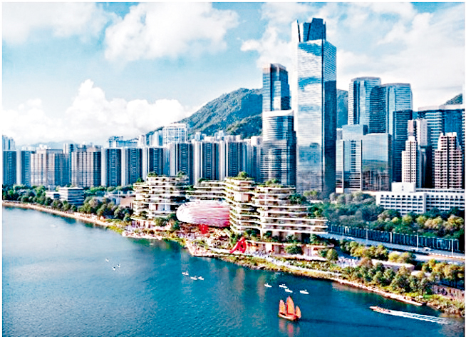 最新項目發展布局模擬圖。