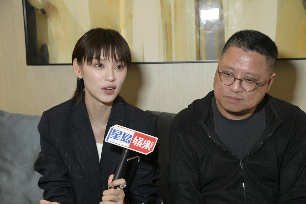 梁樂民不諱言偏心王丹妮，在男人戲《寒戰1994》中為她度身訂造黑社會大家姐「若蘭」一角。