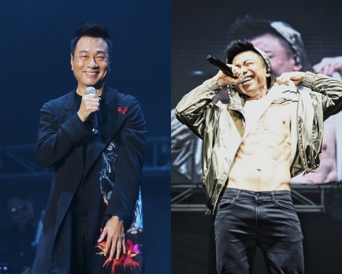 黎耀祥為陳奐仁演唱會當表演嘉賓。