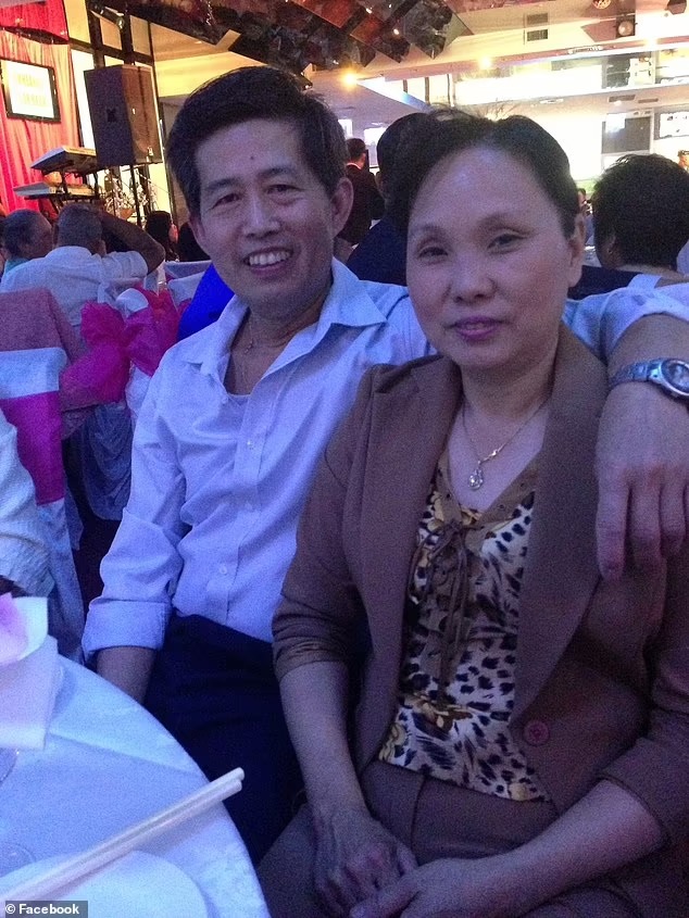 還害店東詹和德(音)及妻子。網圖 還害店東詹和德(音)及妻子。網圖