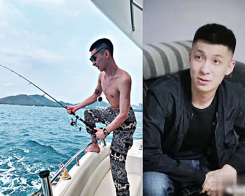 網紅宏楠愛釣魚,竟因釣魚出意外身亡。網圖