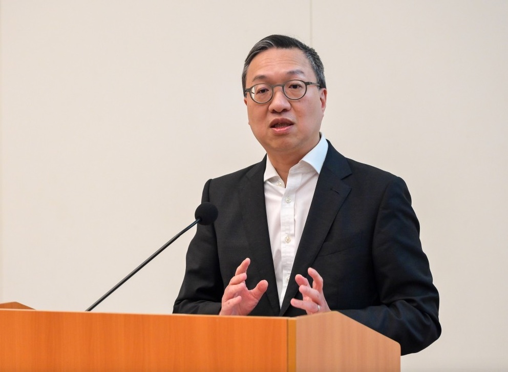 律政司司長林定國。 律政司司長林定國。