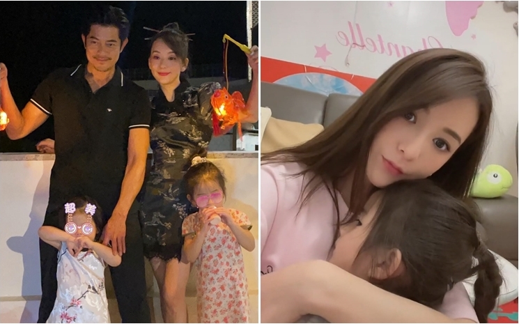 方媛大女Chantelle的外貌尽得父母真传！