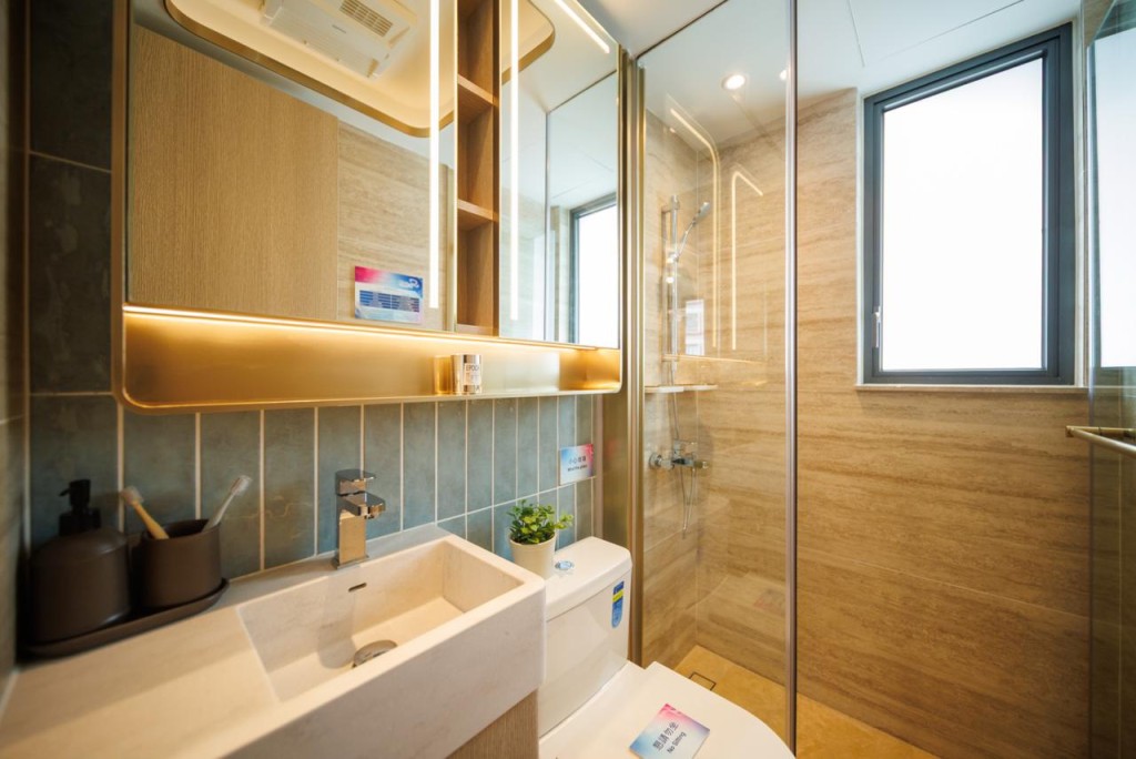 22樓A室,面積237方呎的開放式戶。 22樓A室,面積237方呎的開放式戶。