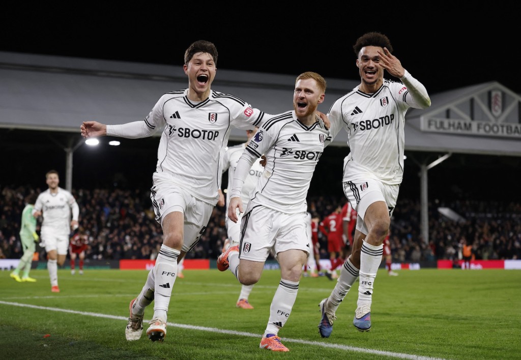 富咸97分鐘扳平2：2。路透社