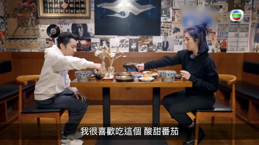 千嬅接受祖藍訪問。