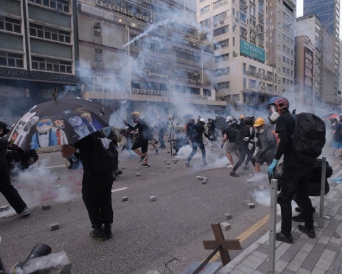 反修例風波持續超過3個月。資料圖片