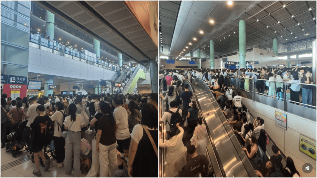 五一黃金周｜落馬洲昨網絡大塞車 運物局：港鐵已採取一系列措施