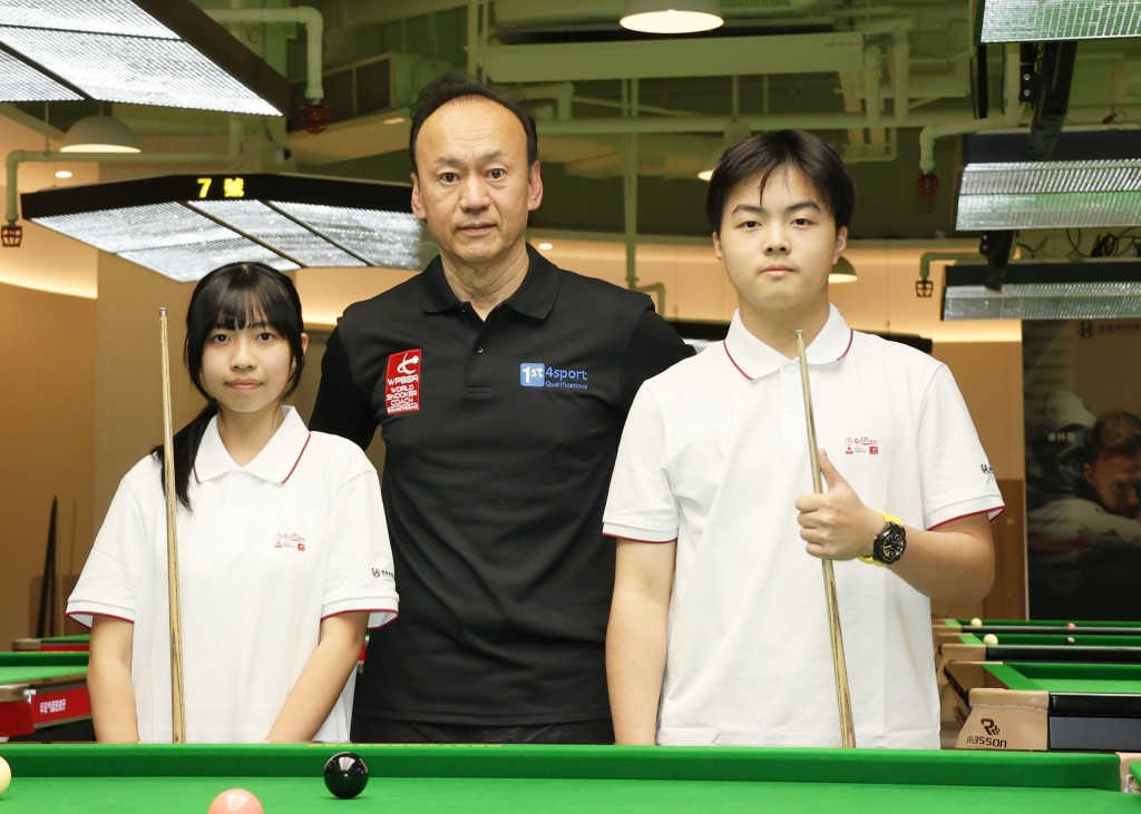 香港桌球新星 Monthly 順道來港訓練挑戰世界大獎賽