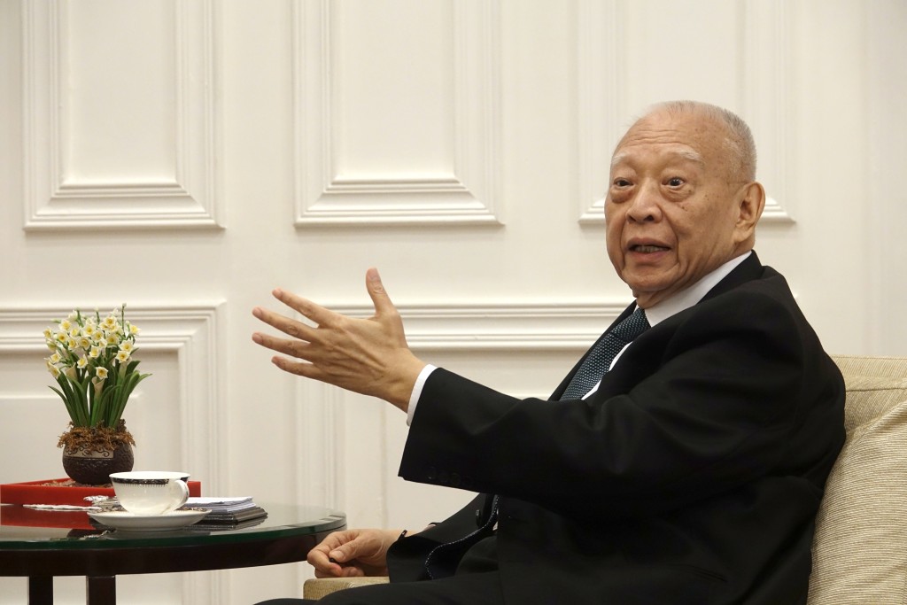 已故首任行政長官、前全國政協副主席董建華。資料圖片 已故首任行政長官、前全國政協副主席董建華。資料圖片