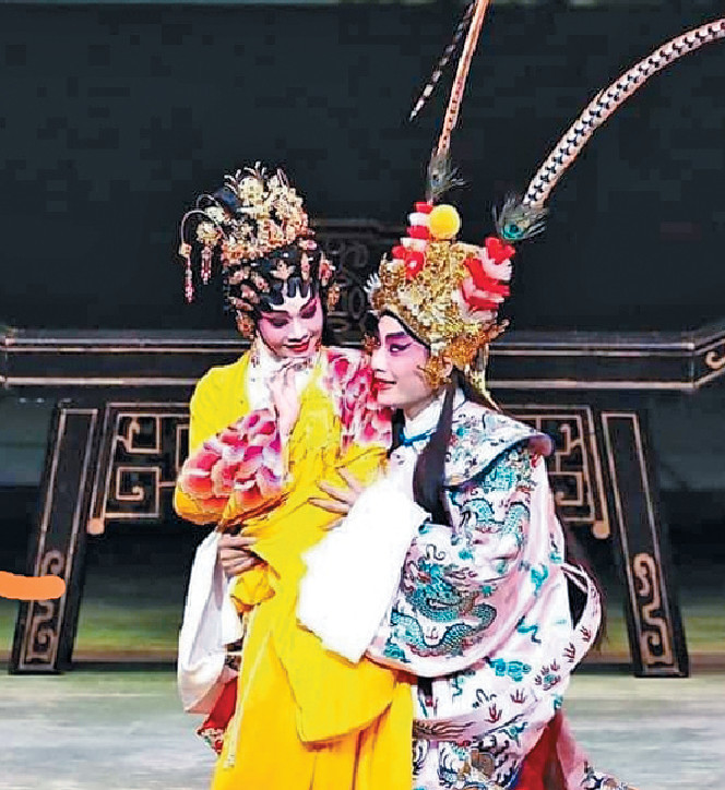 ■王志良和林穎施近日積極備戰重演。
