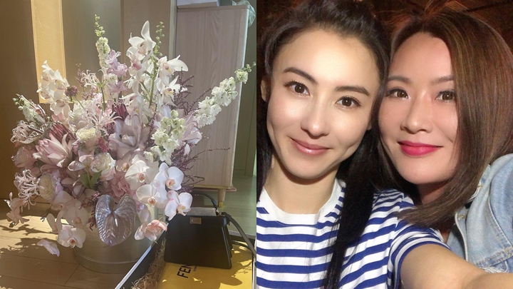 張文慈收到張栢芝豪氣禮物。