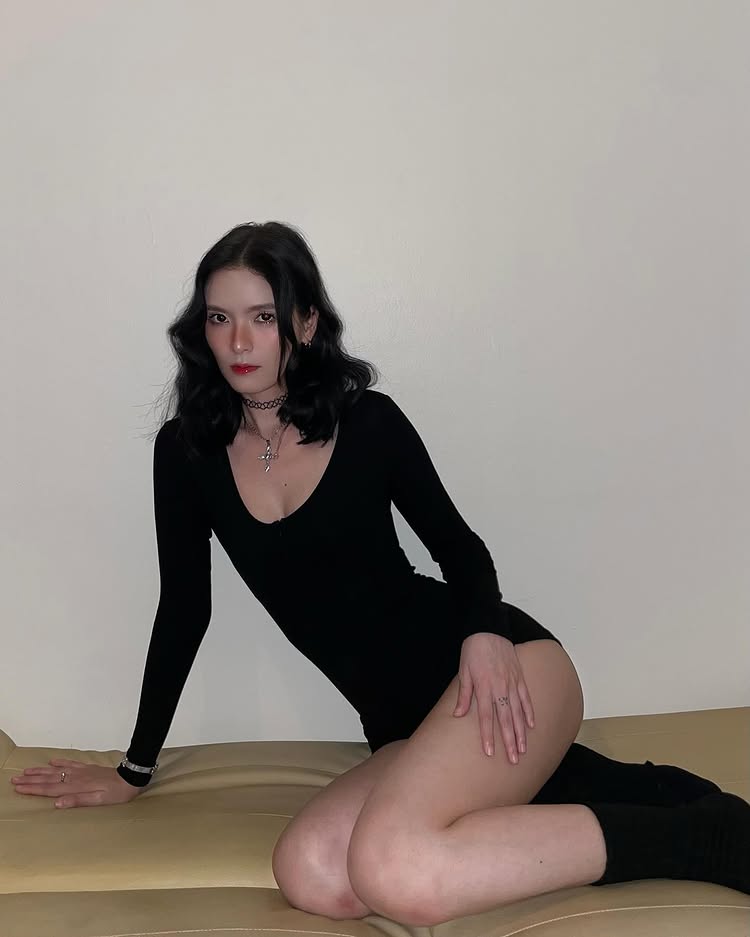 拥有中国血统的Christine是泰国的当红女星及女模。IG