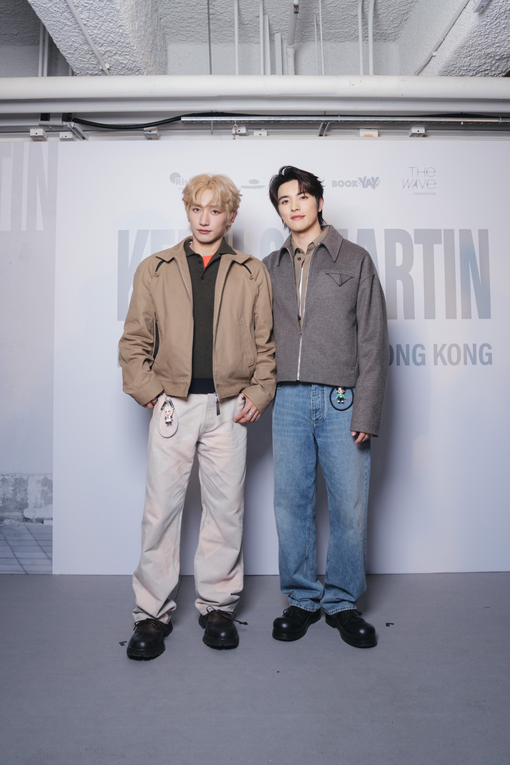 Kenji（右）、Martin（左）相隔两年再于香港举行见面会。