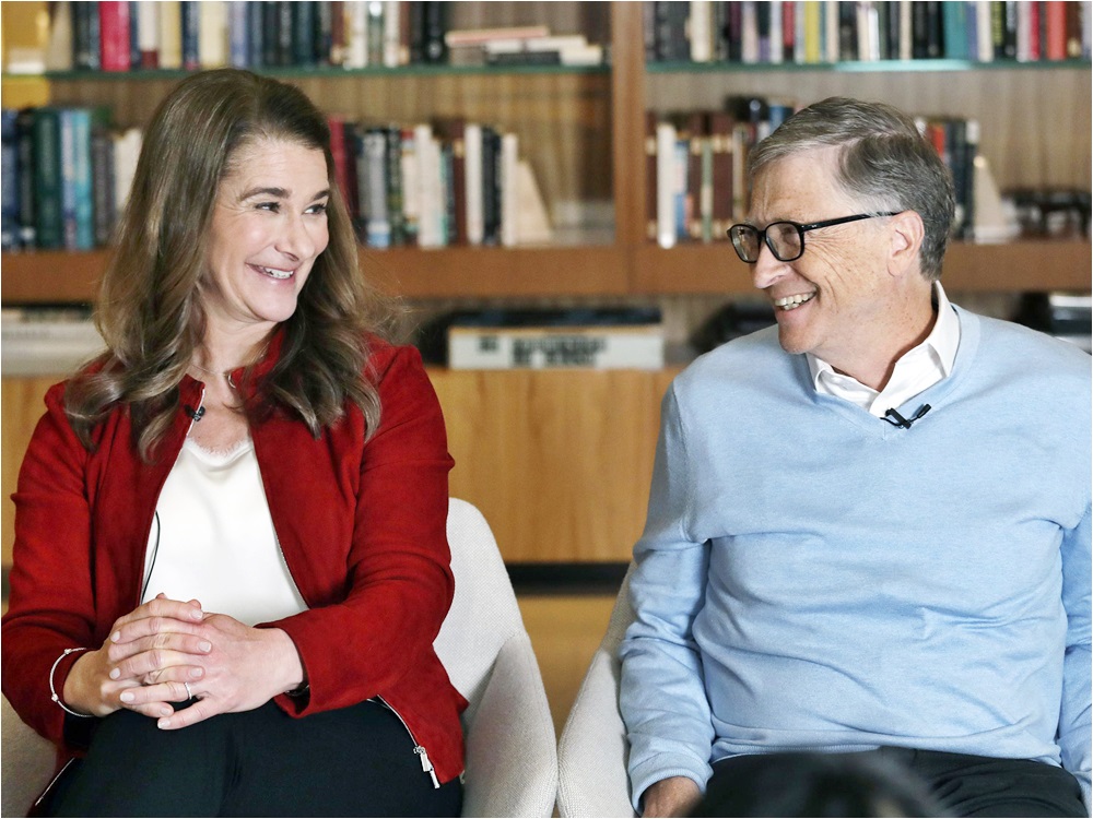 两人本月突宣布离婚。AP