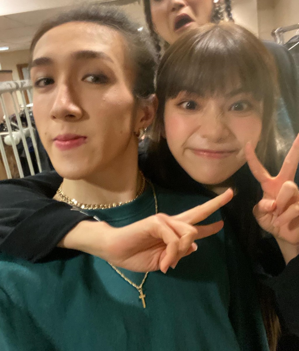 阿Mo與女友So Ching。(圖片來源:IG@momo.lky) 阿Mo與女友So Ching。(圖片來源:IG@momo.lky)