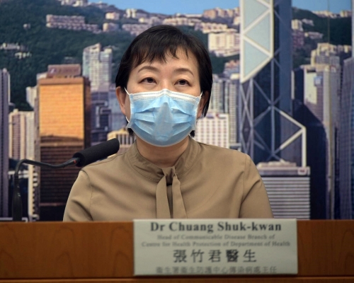 張竹君指加強檢測要有目標人群。