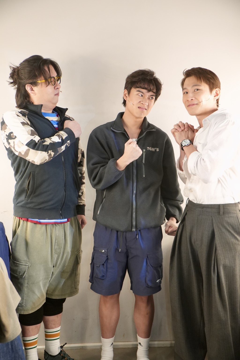 徐浩昌、黃梓僑、湯君慈「戰戰兢兢」演出。
