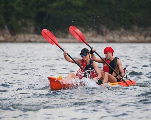 法國的Elsa Jean De Dieu和Antoine Epinette組成的Uglow Submarine隊，以1小時51分50秒奪得全場總冠軍。相片由公關提供