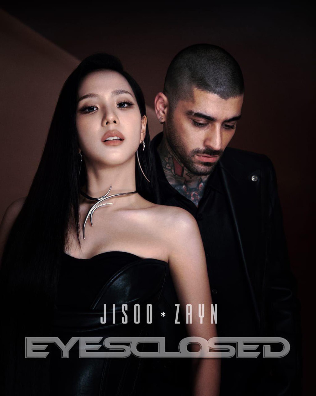 Zayn去年與Jisoo合作推出新歌《Eyes Closed》。