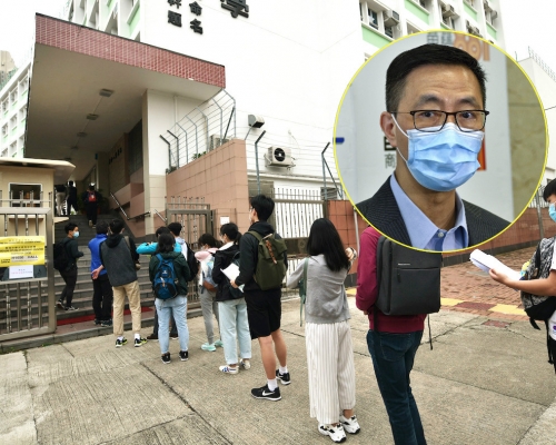 楊潤雄指,希望全港市民一起支持考生。