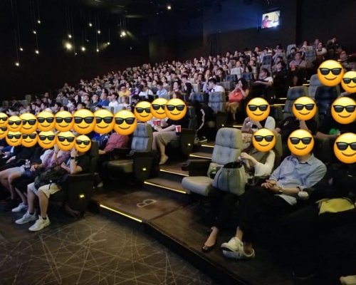 今早6點場全場爆滿。UA Cinemas FB圖片