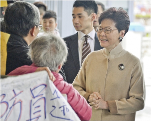 林鄭月娥繼續是香港巿民最熟悉的政治人物。