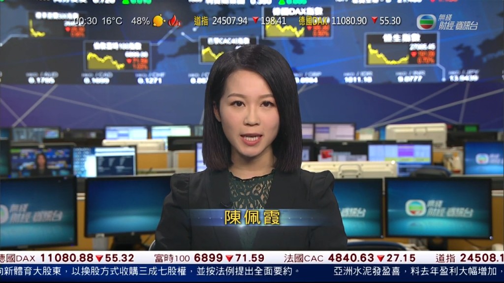 陳佩霞無綫電視擔任新聞台主播。