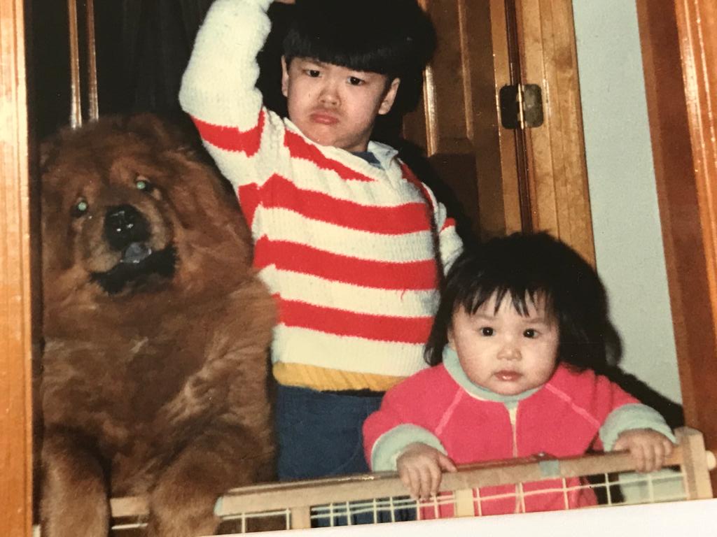 曾俊華愛犬Oliver陪伴他的子女一起生活接近15年。（曾俊華Facebook圖片）