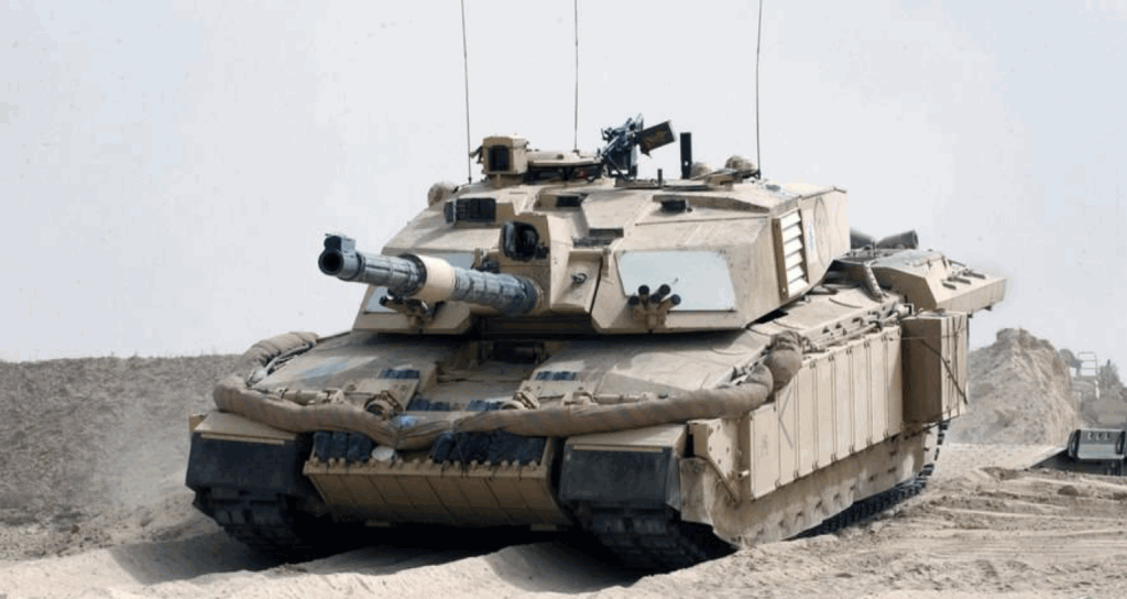 英國準備向提供予烏克蘭的挑戰者2（Challenger 2）坦克。這是英國冷戰後開發的第三代主力戰車，據說遠較前蘇聯時代的T-72坦克優秀。（網上圖片）  