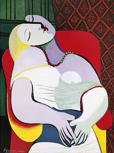 《梦》（The Dream, 1932；私人收藏 Private collection）