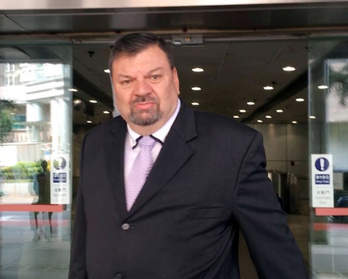 來自澳洲的交通意外案件重組專家Grant Lee Johnston。 劉曉曦攝