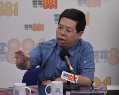 林子健日前在旺角懷疑被人擄走虐打。