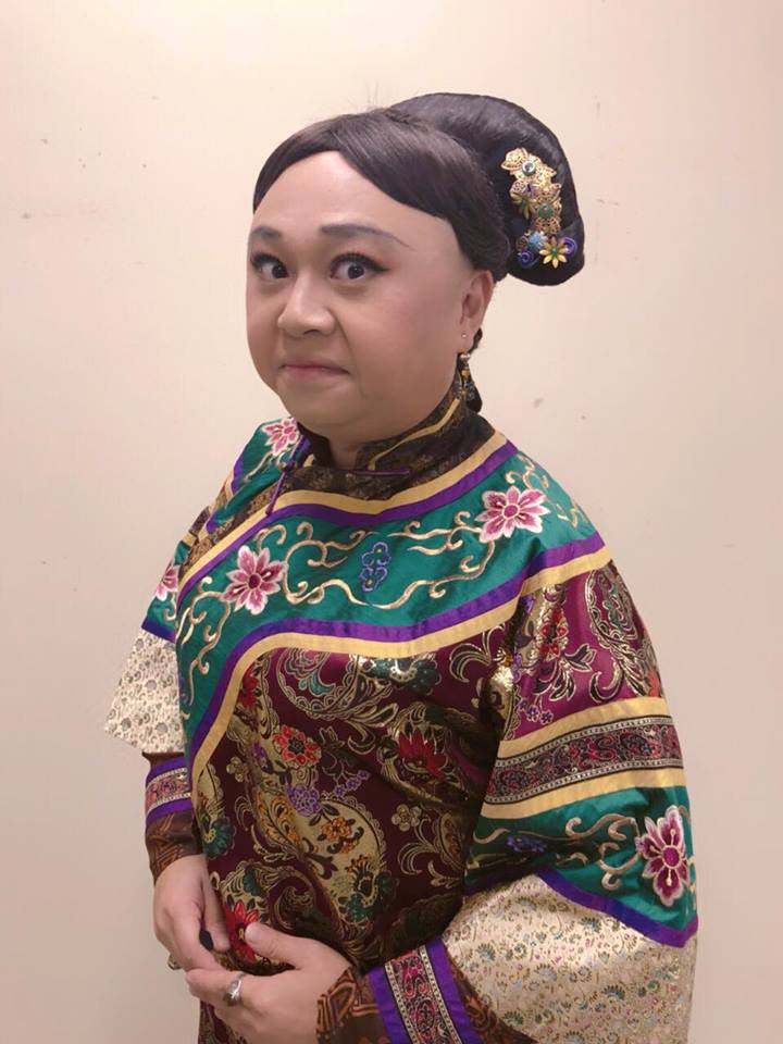 林盛斌扮爾晴。林盛斌fb圖片