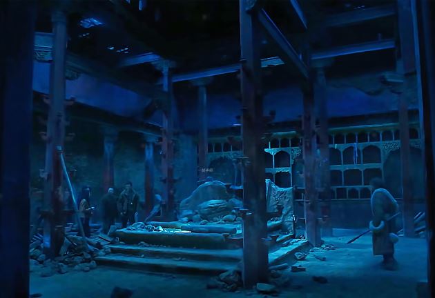 盜墓題材的影視文學作品在內地大受歡迎。崑崙神宮劇照