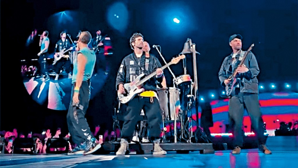 英國著名樂隊Coldplay在啟德體育園主場館舉行四場演唱會。