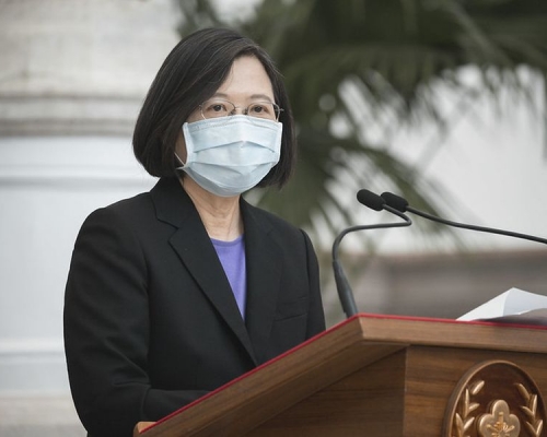 台灣總統蔡英文明日發表就職演說。 台灣總統府圖片