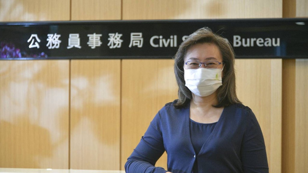 公務員事務局局長楊何蓓茵指公務員離職,對政府影響不大。資料圖片