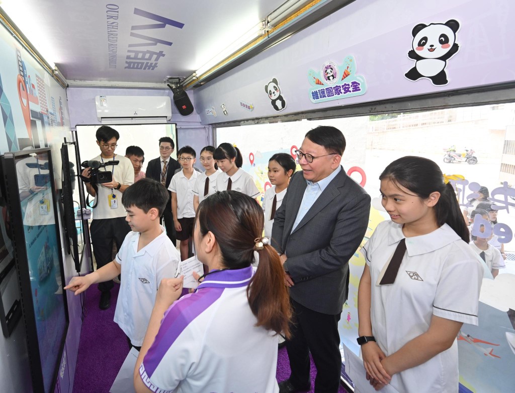 陳國基相信,培養青年自覺地守護國家和香港安全,是對抗外部勢力抹黑和圖謀「搞衰香港」的「最大免疫力」。資料圖片 陳國基相信,培養青年自覺地守護國家和香港安全,是對抗外部勢力抹黑和圖謀「搞衰香港」的「最大免疫力」。資料圖片