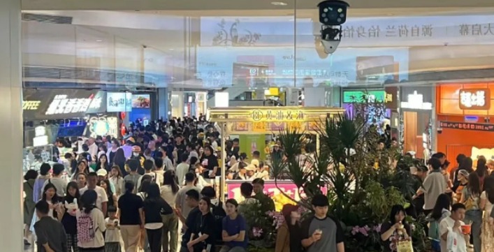 五一宝安壹方城。深圳微博发布厅