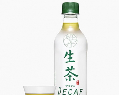 日本進口的瓶裝生茶飲品「Kirin生茶Decaf無咖啡因」。網上圖片