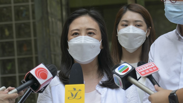 葛珮帆指早前向她求助個案的被禁錮港人已平安返港。資料圖片